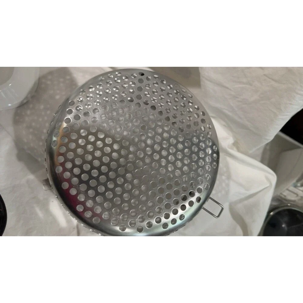 Sunbeam 5 Qt Aluminum Deep Fat Fryer 1500W Adjustable Thermostat Basket Lid